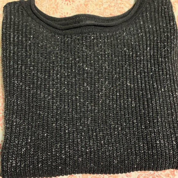 Ladies AGB round neck glittery sweater - Picture 4 of 4